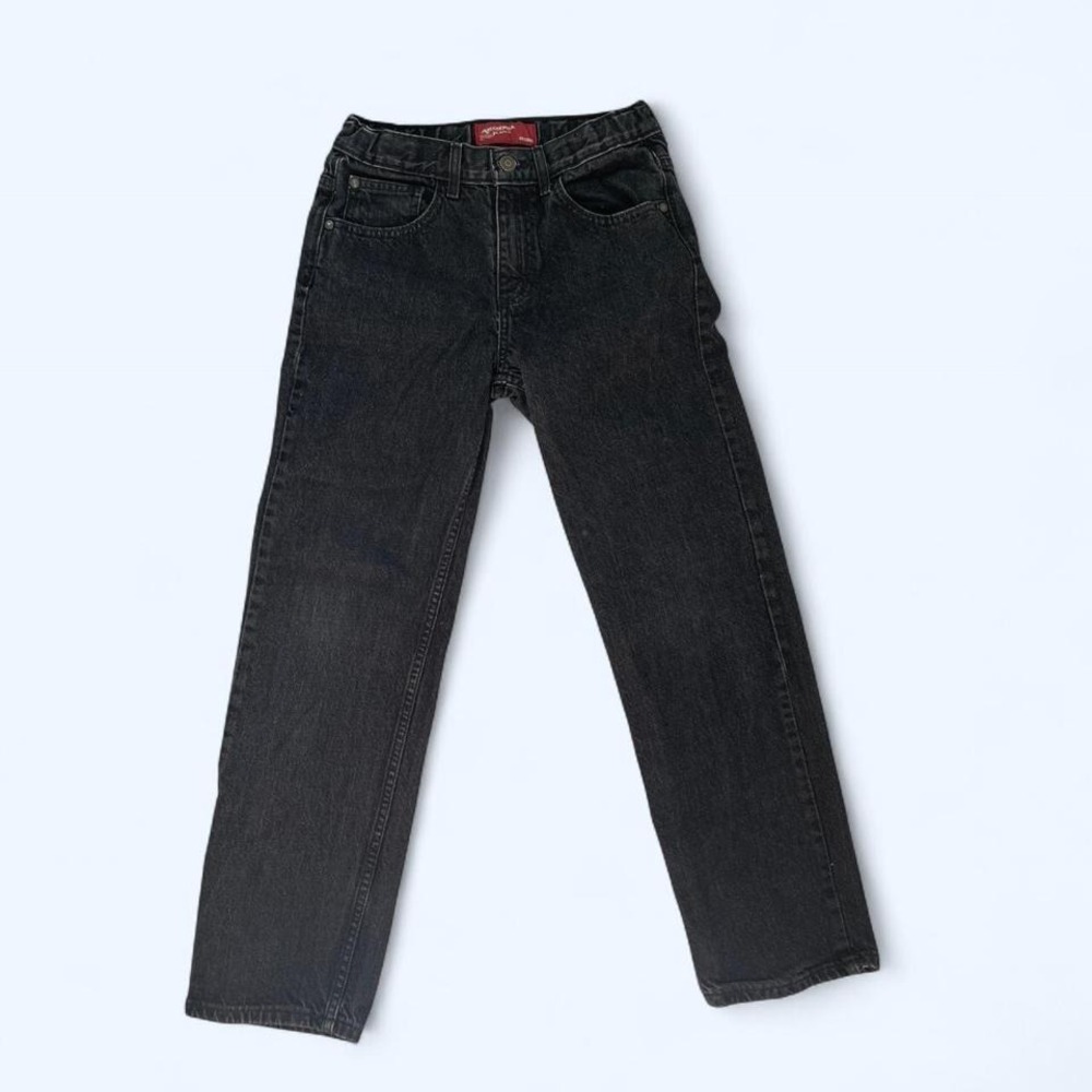 Arizona vintage regular fit black denim jeans girls size 14